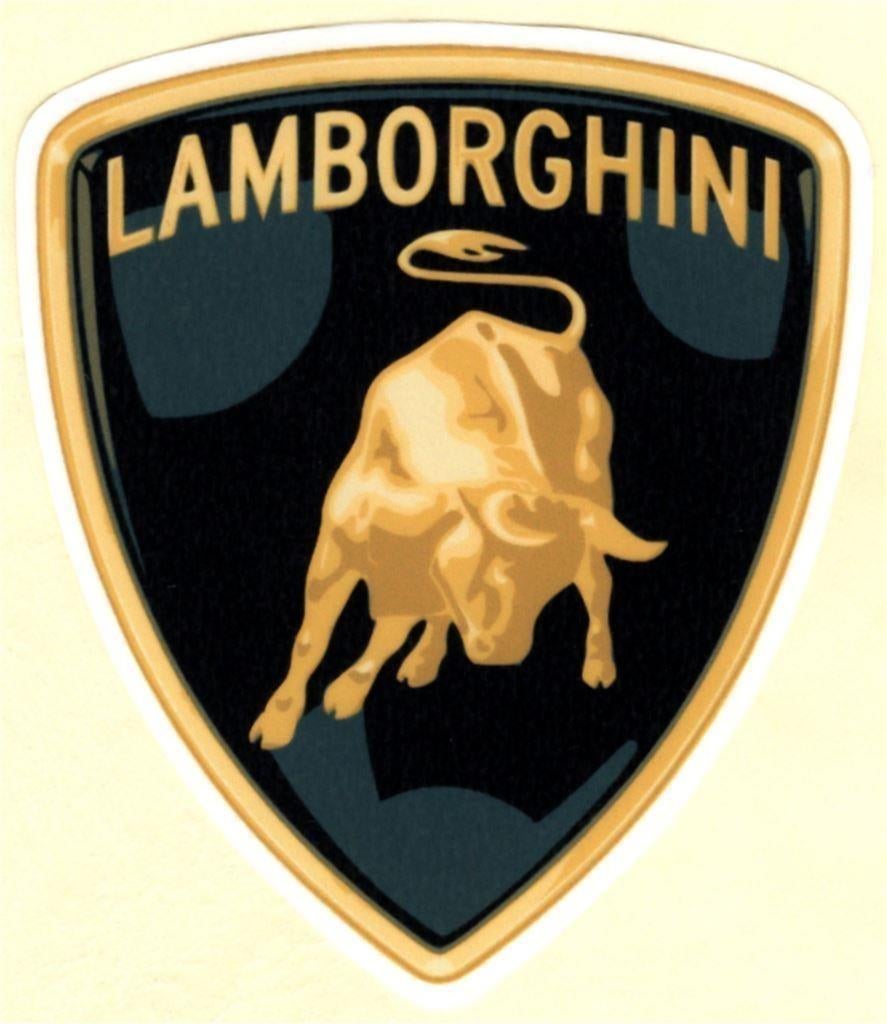 Lamborghini sticker, Ophalen of Verzenden, Nieuw, Bedrijf of Vereniging