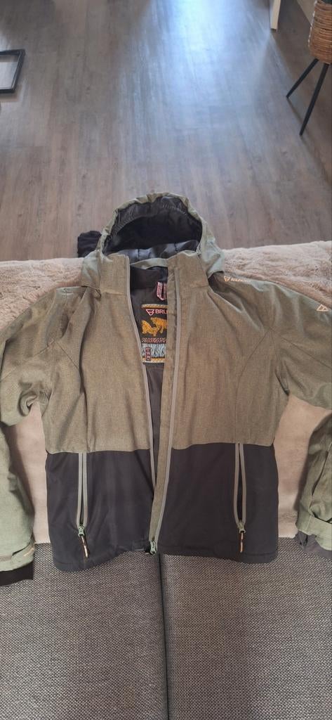 Tussen jas, regen, meisjes. Zwart,groen, maat 164, Ophalen of Verzenden, Gebruikt, Meisje, Jas