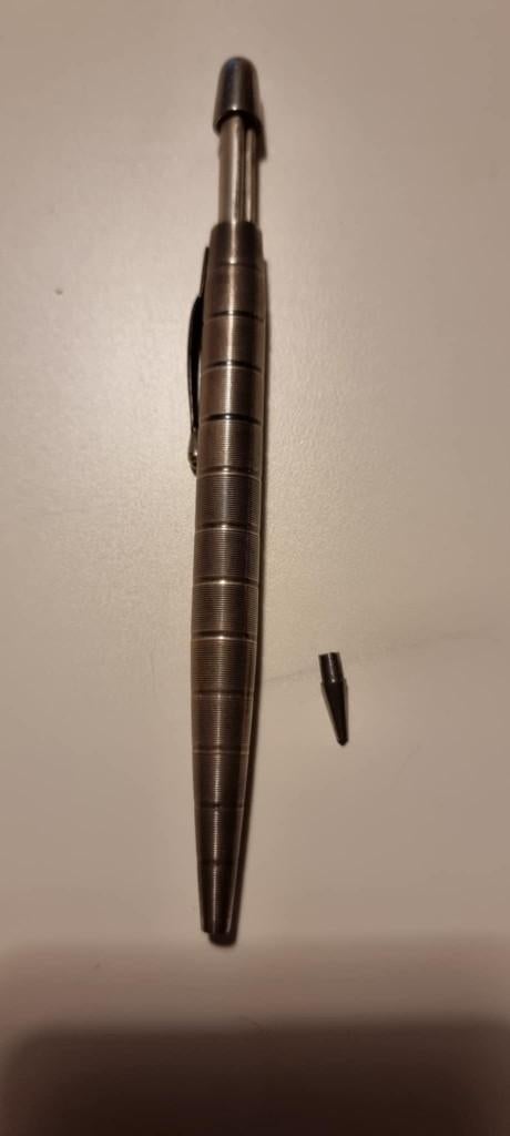 mooi massief potlood gemaakt van 935 zilver, Ophalen of Verzenden, Gebruikt, Vulpotlood, Overige merken