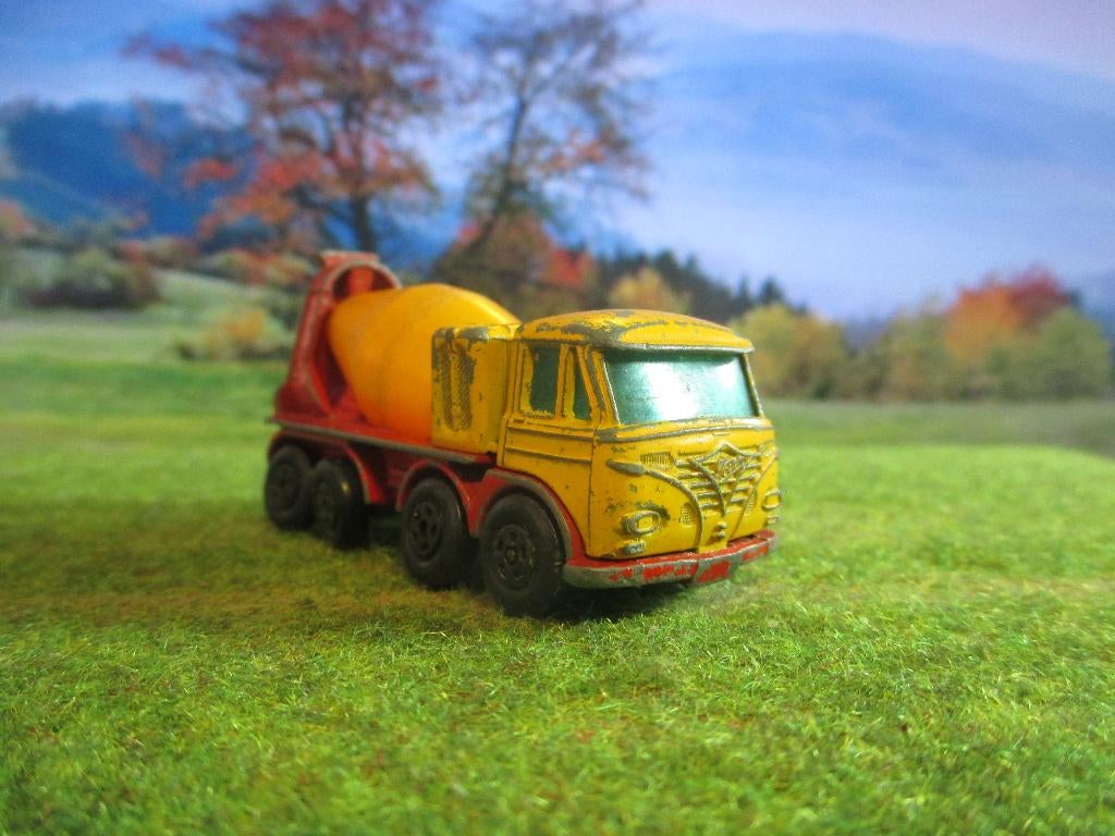 1:89 Foden Concrete Truck Lesney Matchbox Superfast 21D #2, Hobby en Vrije tijd, Modelauto's | Overige schalen, Gebruikt, Auto