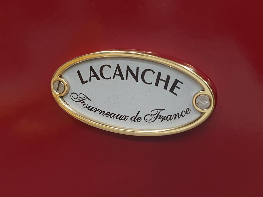 Luxe Fornuis Lacanche 90cm INDUCTIE bordeaux rood messing, Niet ingevuld, 60 cm of meer, Niet ingevuld, Ophalen of Verzenden