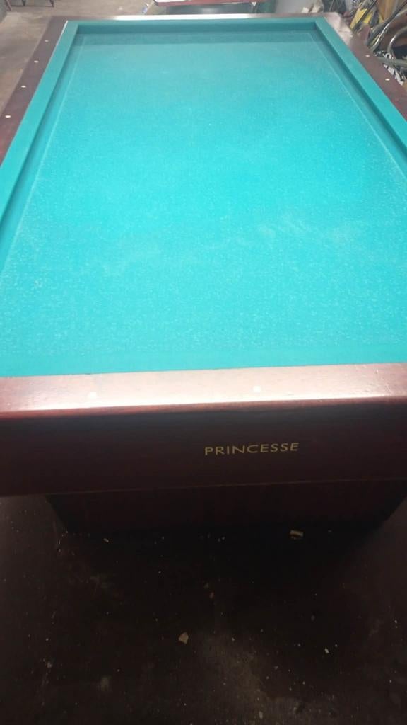 Verwarmde biljarttafel, Ophalen, Gebruikt, Biljarttafel