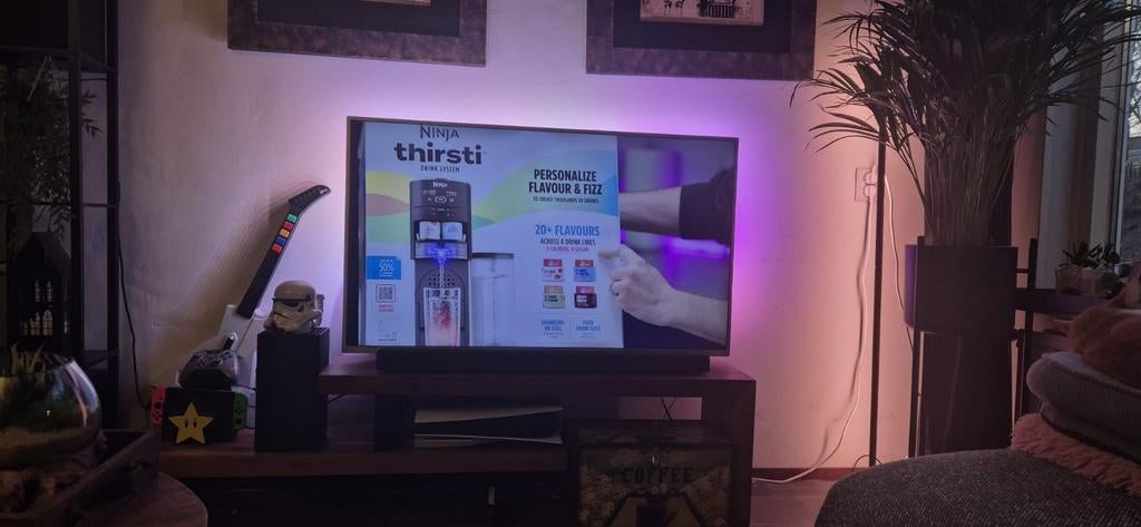 Philips 50inch 4K Ambilight TV (heel goede staat), Ophalen, Philips, 50 Hz, 100 cm of meer