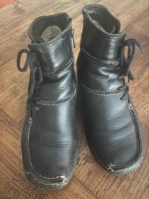 Hoge Wolky schoenen maat 37, Wolky, Zwart, Lage of Enkellaarzen, Ophalen of Verzenden