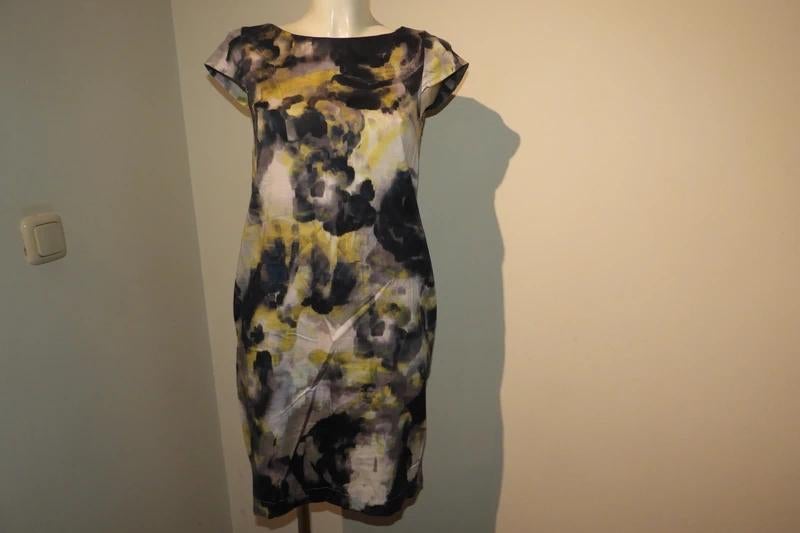 Anneclaire Anne Claire kleurrijke jurk getailleerd mt s, Overige kleuren, Verzenden, Anneclair, Maat 36 (S)