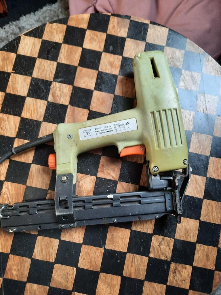 Novus elektrische  tacker J-171 defect., Ophalen of Verzenden, Gebruikt