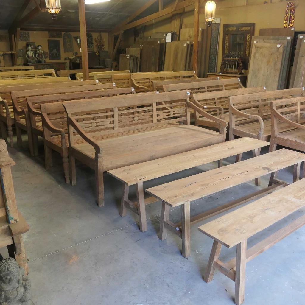 originele, antieke stationsbanken VOORDELIG ALS PAKKET, Ophalen of Verzenden