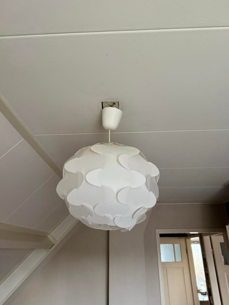 IKEA Maskros hanglamp en tafellamp set, Ophalen of Verzenden, Gebruikt, Kunststof, Minder dan 100 cm
