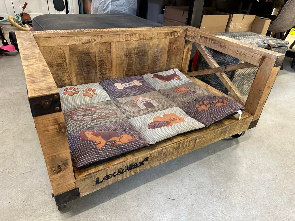 Hondenmand Lex & Max Divan wood Bari, Ophalen of Verzenden, Overige