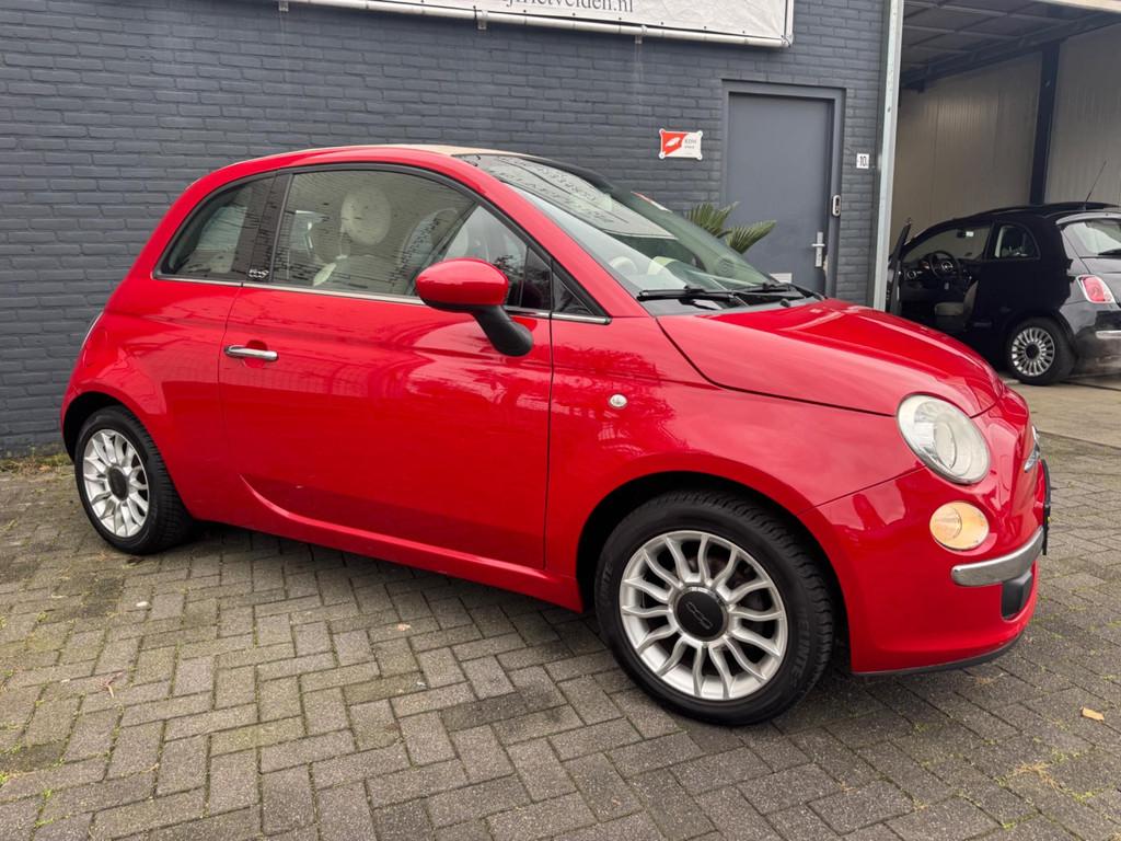 Fiat 500C 1.2 Pop Blue&Me Cabrio! Inruil mogelijk!, Euro 5, Stof, Gebruikt, 4 cilinders