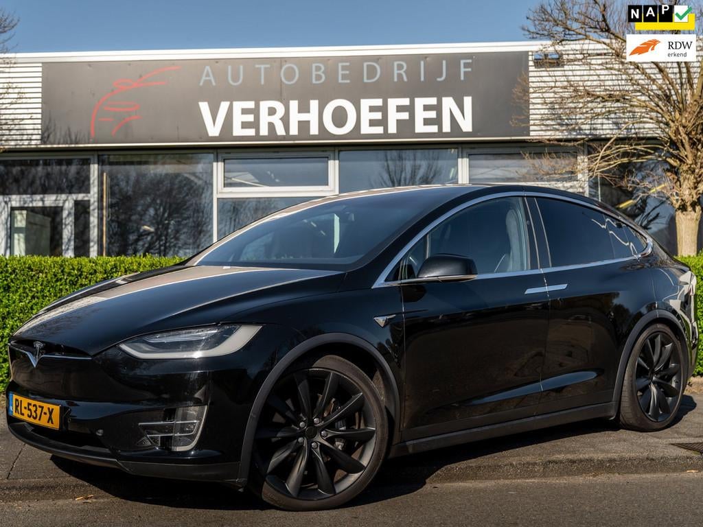 Tesla Model X 100D - HOUT AFW - AUTOPILOT - PARK CAMERA - OR, Auto's, Tesla, Bedrijf, Te koop, Model X, 4x4, ABS, Achteruitrijcamera