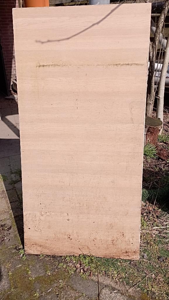 4x Trespa platen 75x150 cm, Ophalen, Gebruikt, HPL, Minder dan 20 mm