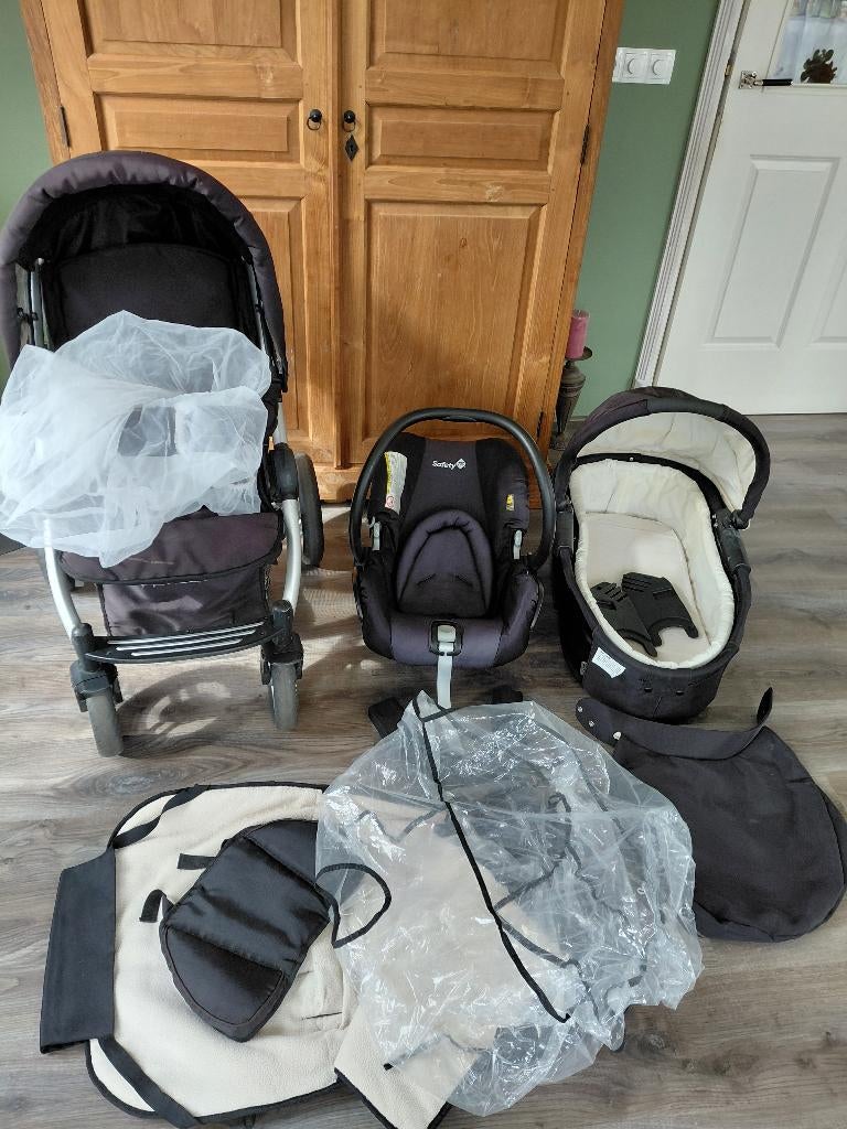 Mutsy transporter 3 in 1 set compleet, Kinderen en Baby's, Kinderwagens en Combinaties, Ophalen, Gebruikt, Combiwagen, Mutsy