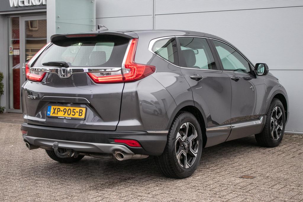 Honda CR-V 1.5 T Elegance - Dealer ond. | Trekhaak | Leder |, 12 maanden, 4 cilinders, Bedrijf, Handgeschakeld