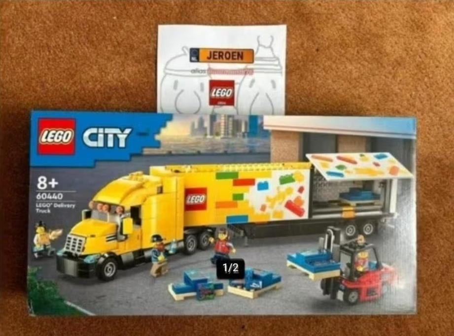 Lego 60440 CITY Gele Lego Vrachtwagen (NIEUW & MISB), Ophalen of Verzenden, Nieuw, Complete set, Lego