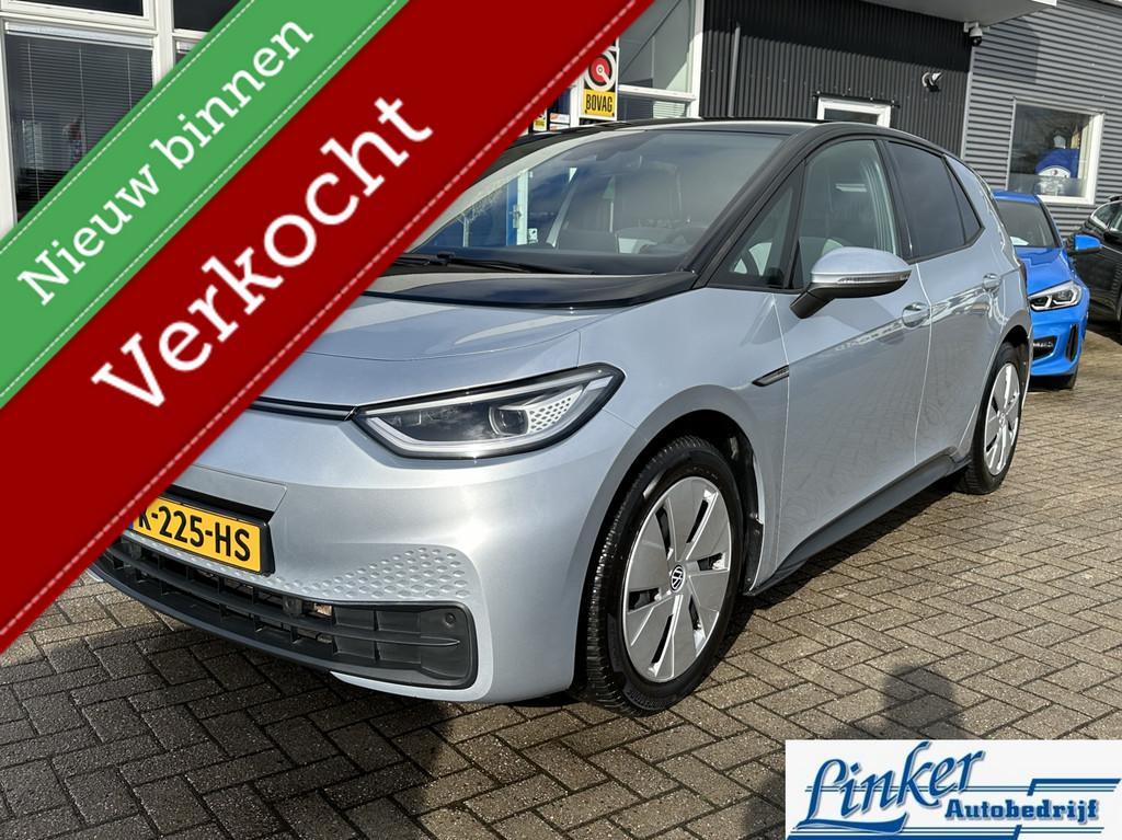 Volkswagen ID.3 Pro Business 58 kWh - SOH 91.72% CAMERA CARP, Gebruikt, Met garantie (alle), ID.3, Origineel Nederlands