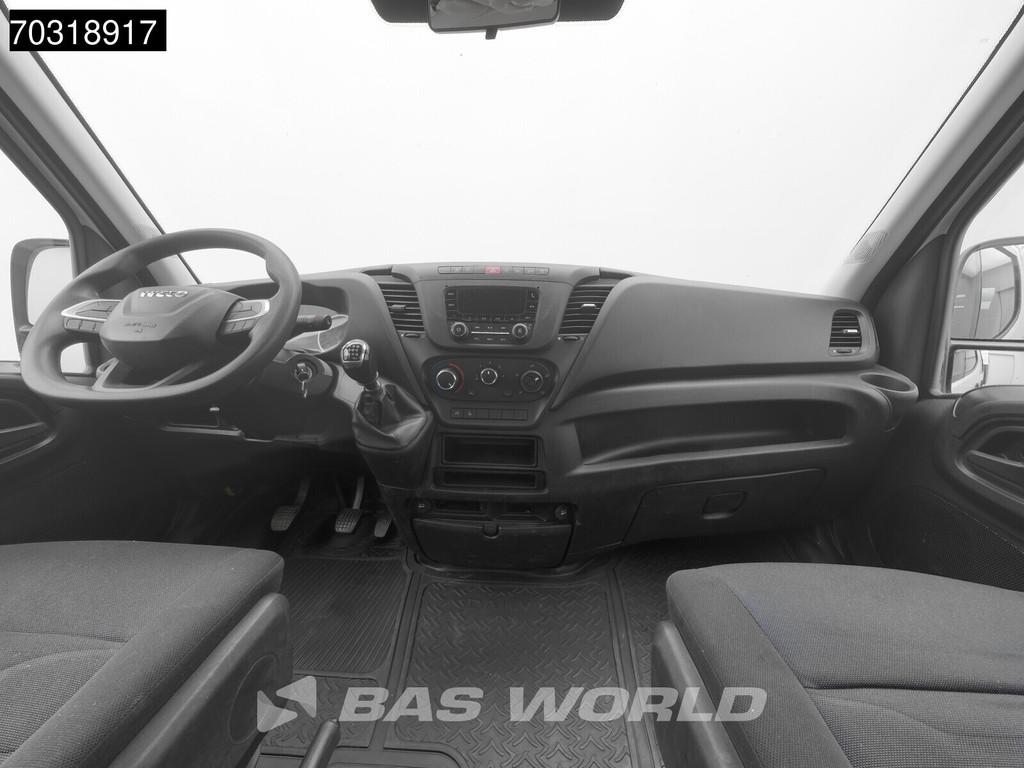 Iveco Daily 35C14 Dubbel Cabine Open Laadbak Dubbellucht Air, Auto's, Gebruikt, Euro 6, Iveco, Wit