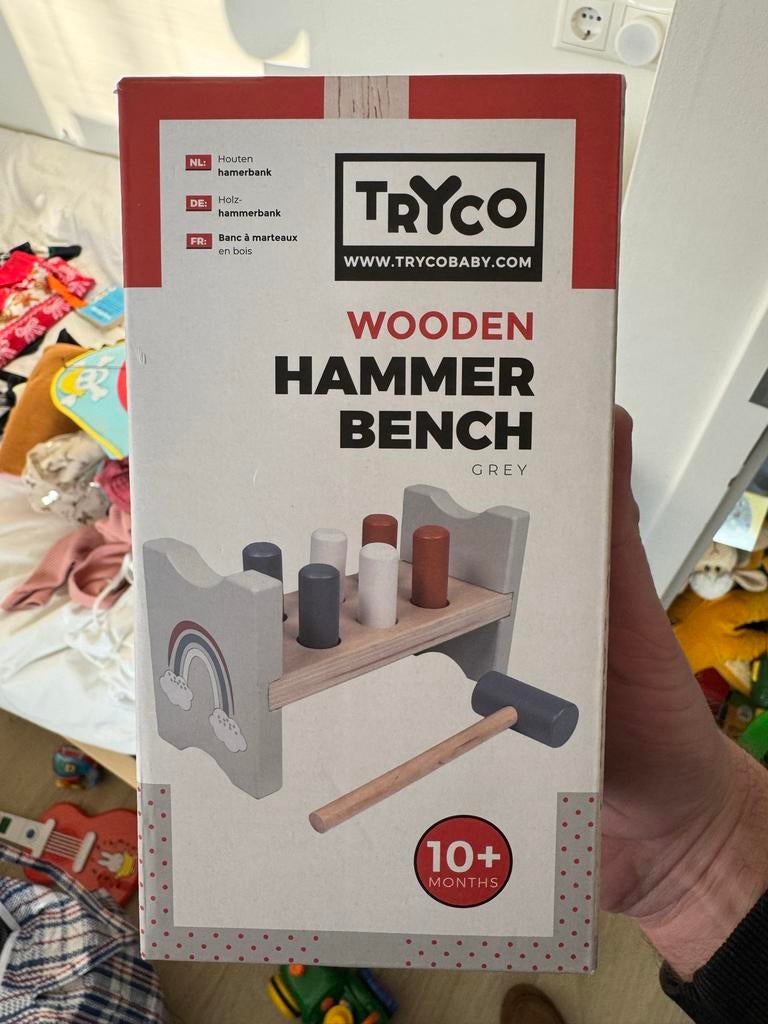 Houten Hamerbank - Tryco, Ophalen, Zo goed als nieuw, Overige typen
