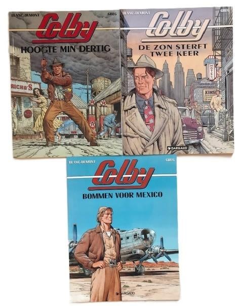 Blanc-Dumont/Greg Colby 1-3 SC 1991 Dargaud COMPLEET!, Complete serie of reeks, Nieuw, Blanc-Dumont, Ophalen of Verzenden