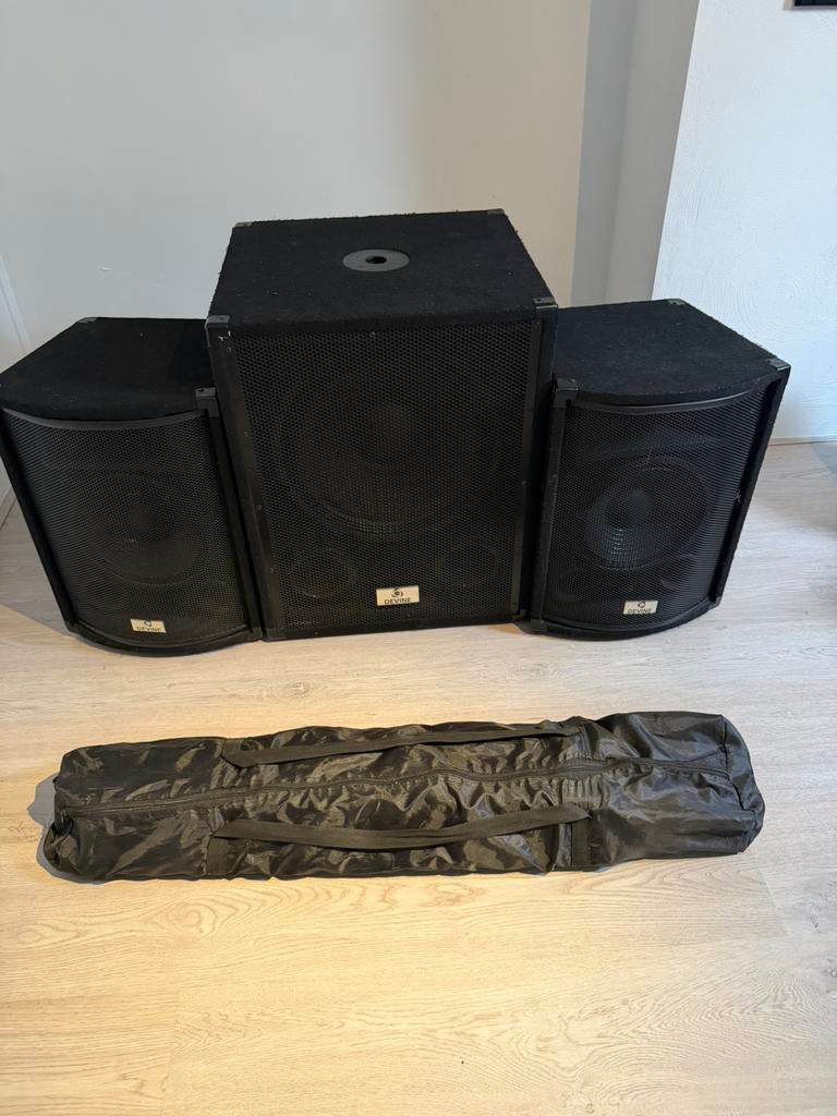 Speaker set, Overige typen, Zo goed als nieuw, 120 watt of meer, Ophalen