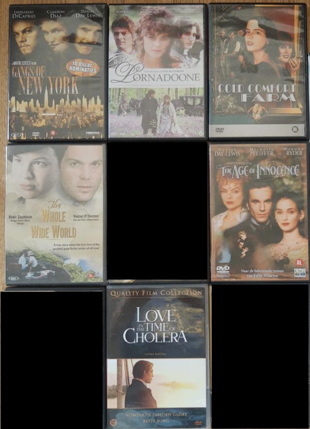 6x / Kostuumdrama Drama / Lorna Doone Cholera Gang New York, Vanaf 12 jaar, Ophalen of Verzenden, Zo goed als nieuw, Historisch of Kostuumdrama