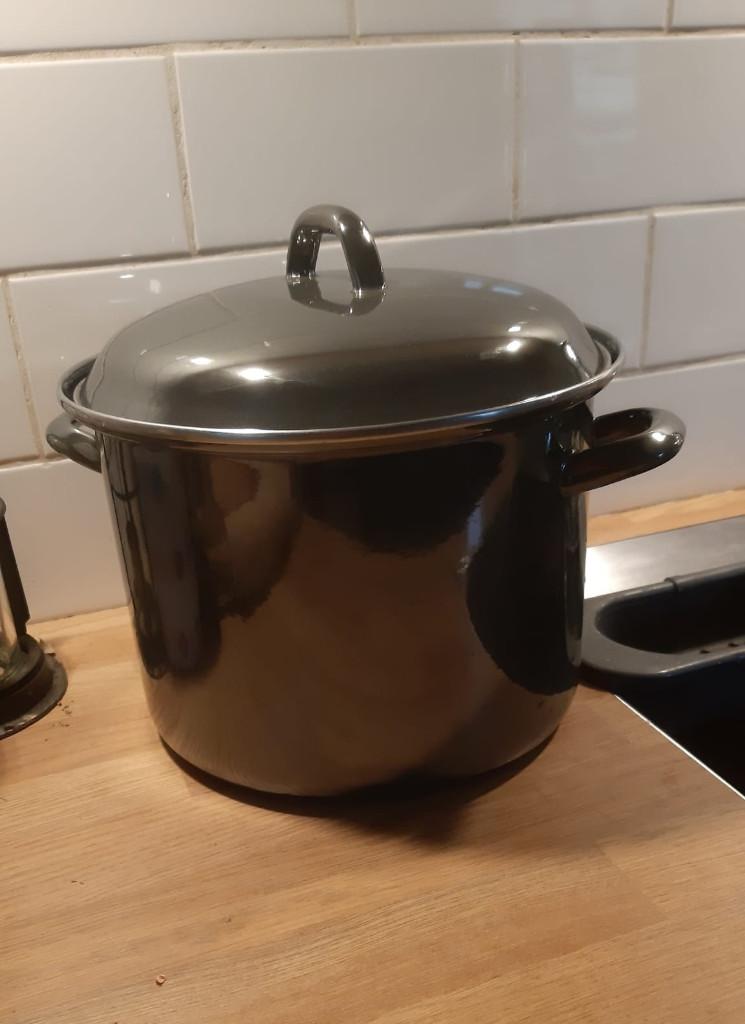 soeppan, Ophalen of Verzenden, Zo goed als nieuw, Overige materialen, Kookpan of Snelkookpan