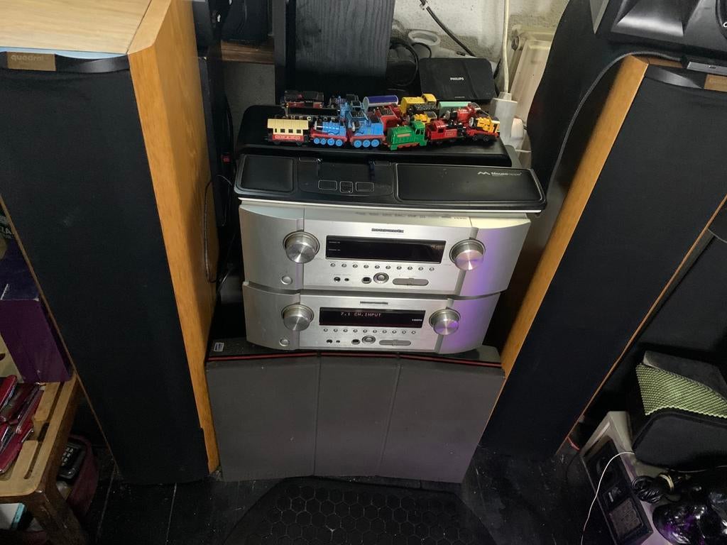 Quadral Amun Phonologue Gold - Top Range Speakers, Ophalen of Verzenden, Zo goed als nieuw, Front, Rear of Stereo speakers, Overige merken