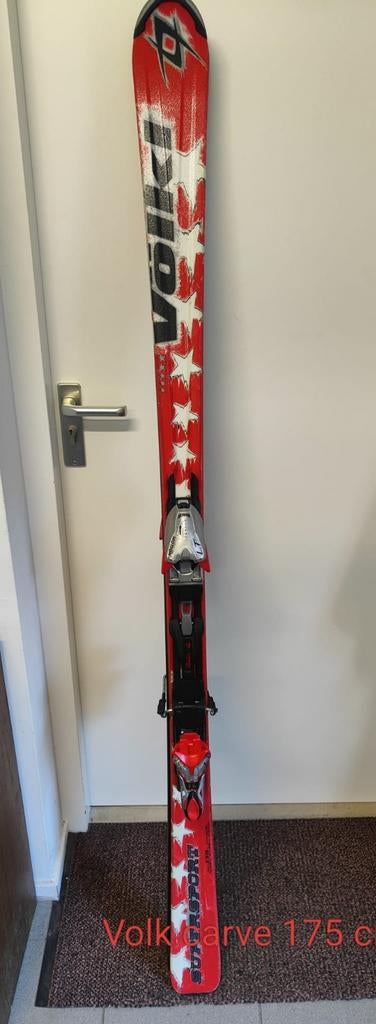 Volkl Carve Ski's - 175 cm - Goede Staat, Ophalen, 160 tot 180 cm, Gebruikt, Carve