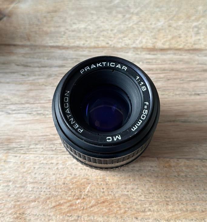 Prakticar Pentacon 1.8/50 MC lens, Audio, Tv en Foto, Fotografie | Lenzen en Objectieven, Ophalen, Gebruikt, Standaardlens