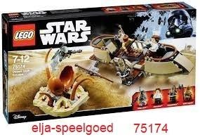 Lego 75174 Desert Skiff Escape 2017 Star Wars. 7-12 jaar, Ophalen of Verzenden, Nieuw, Complete set, Lego
