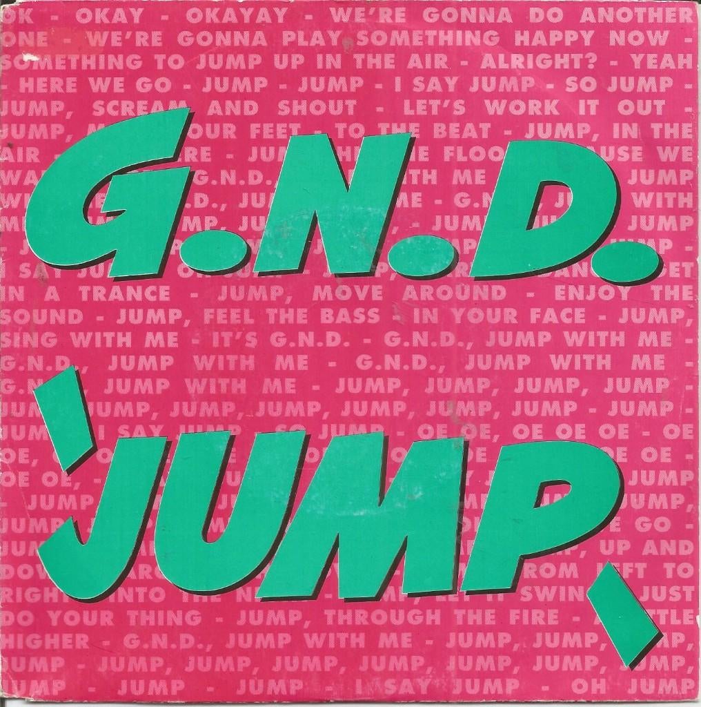 G.N.D. – Jump (1992), Ophalen of Verzenden, Zo goed als nieuw, Overige formaten, Techno of Trance
