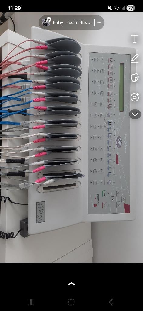 Ems apparaat, Sport en Fitness, Ophalen, Gebruikt