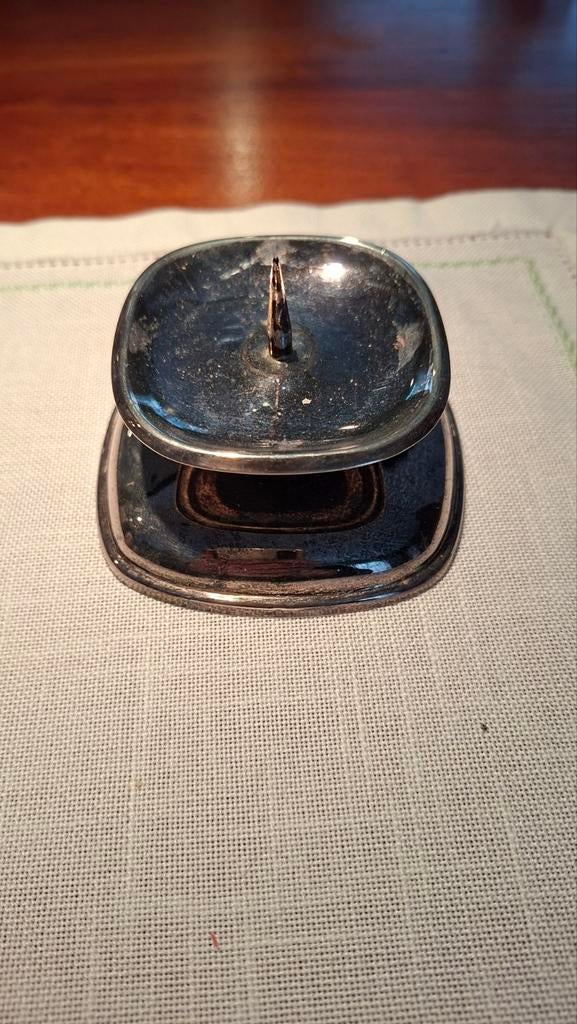 Zilveren Kandelaar, Ophalen of Verzenden, Zilver