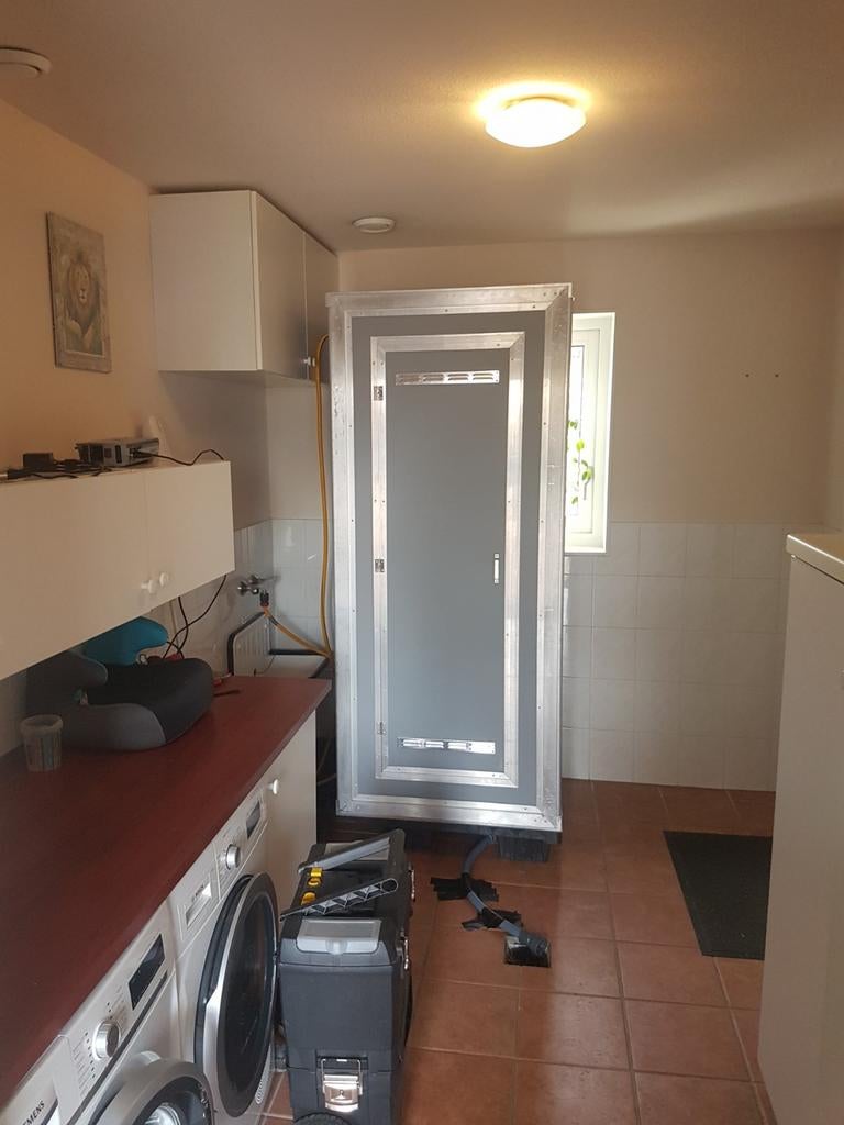 Nooddouche  verbouwingsdouche te huur, Doe-het-zelf en Verbouw, Sanitair, Ophalen, Gebruikt, Vt, Vtv