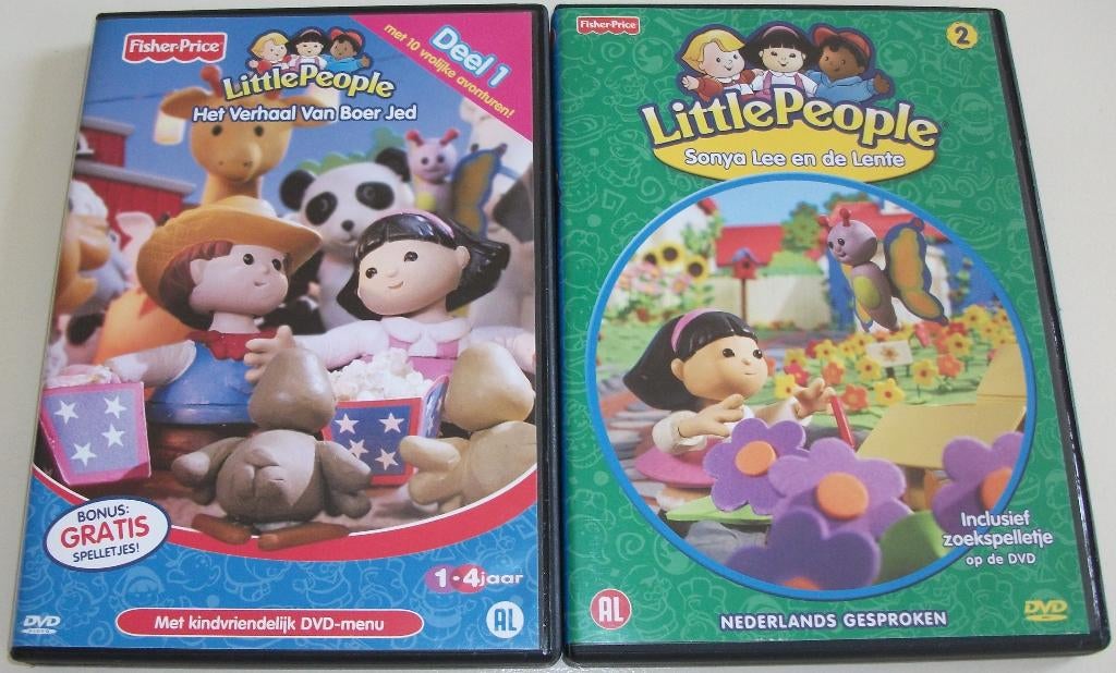 Dvd *** LITTLE PEOPLE *** 2 stuks, Alle leeftijden, Ophalen of Verzenden, Zo goed als nieuw, Tv fictie