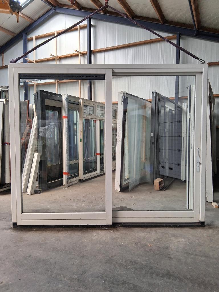 Schuifpui Hr++ bezorgen factuur mogelijk, 225 cm of meer, Ophalen of Verzenden, Zo goed als nieuw, Inclusief glas