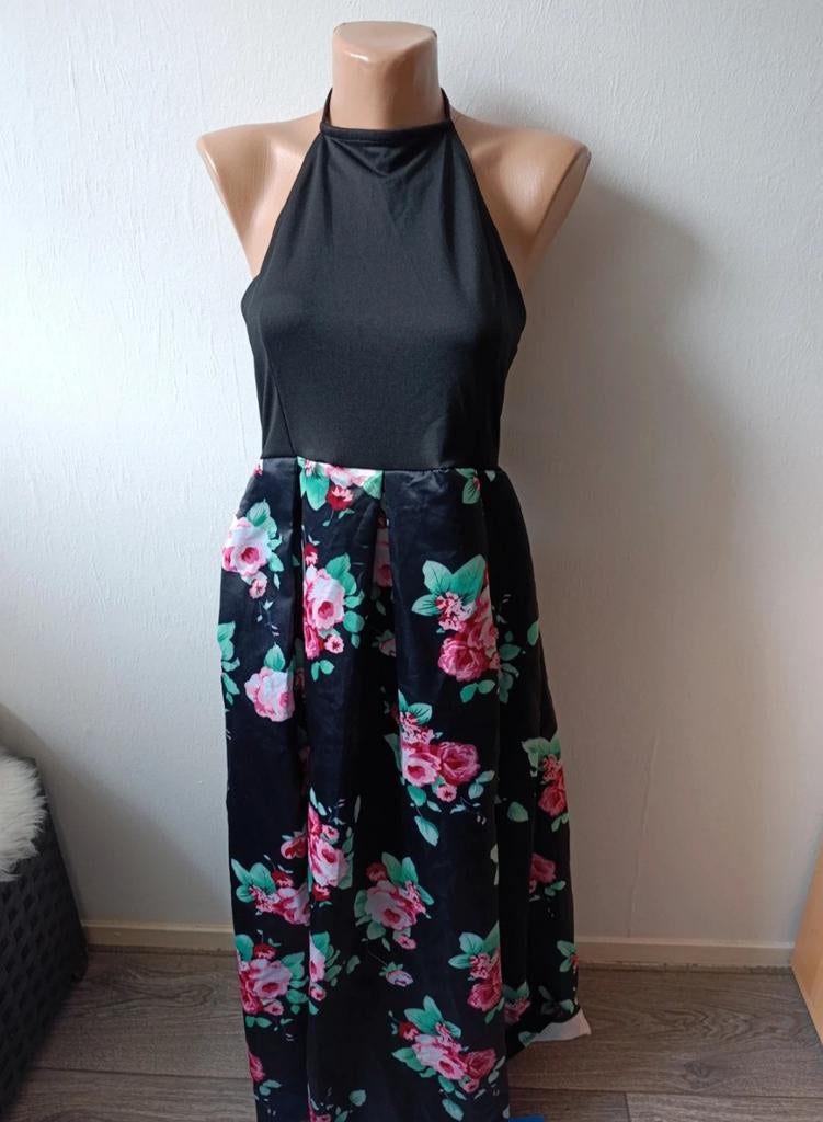 Nieuwe halter jurk maat M/L, Maat 38/40 (M), Zwart, Nieuw, Ophalen of Verzenden