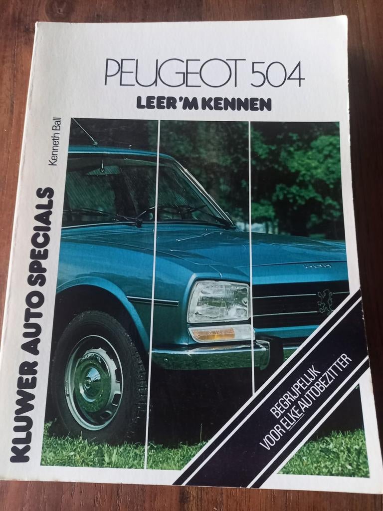 Kluwer Technische Vraagbaak PEUGOT 504 vanaf 1969, Ophalen of Verzenden