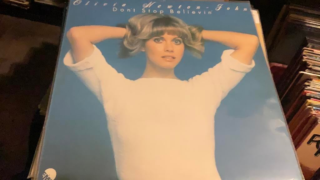 Olivia Newton John. Don’t stop believing, Cd's en Dvd's, Vinyl | Pop, Ophalen of Verzenden, Zo goed als nieuw, Overige formaten