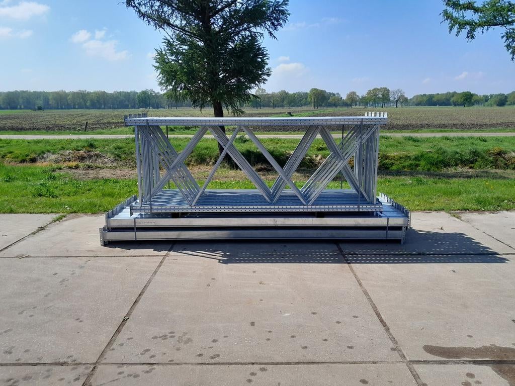 Dexion p90 palletstelling  gegalvaniceerd nette staat., Ophalen