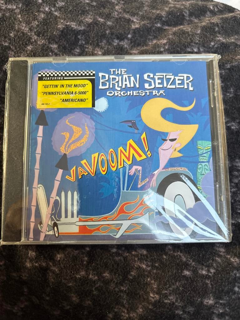 Brian Setzer Orchestra - Vavoom! CD 14 tracks, Ophalen of Verzenden, Zo goed als nieuw