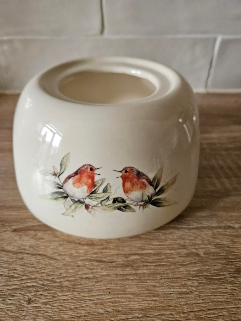 Jet ter Steege warmhouder Redbreast, Ophalen of Verzenden, Zo goed als nieuw, Aardewerk, Overige stijlen