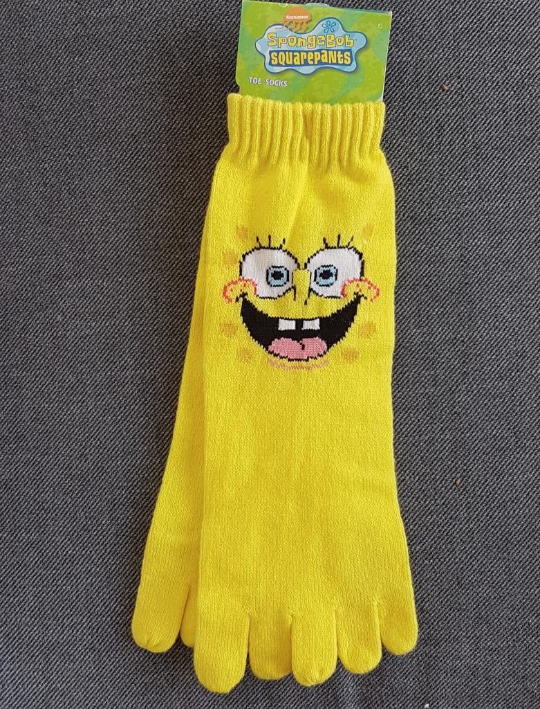 Spongebob tenen sokken maat 20-28 *NIEUW*, Jongen of Meisje, Nieuw, Ophalen of Verzenden, Spongebob Squarepants