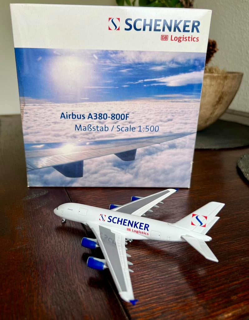 Airbus A380-800F Schenker (1:500), Ophalen of Verzenden, Zo goed als nieuw