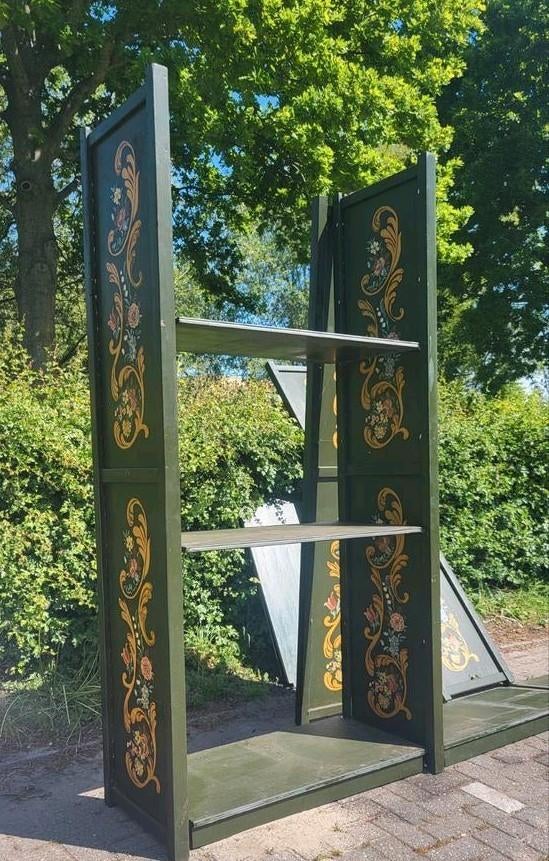 Boho/Handbeschilderd/Oude/Winkelkast/Kast, Ophalen of Verzenden