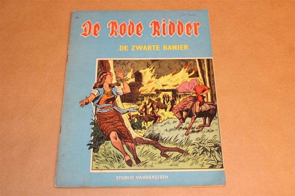 De Rode Ridder - De zwarte banier - 1e druk, Boeken, Stripboeken, Zo goed als nieuw, Eén stripboek, Ophalen of Verzenden