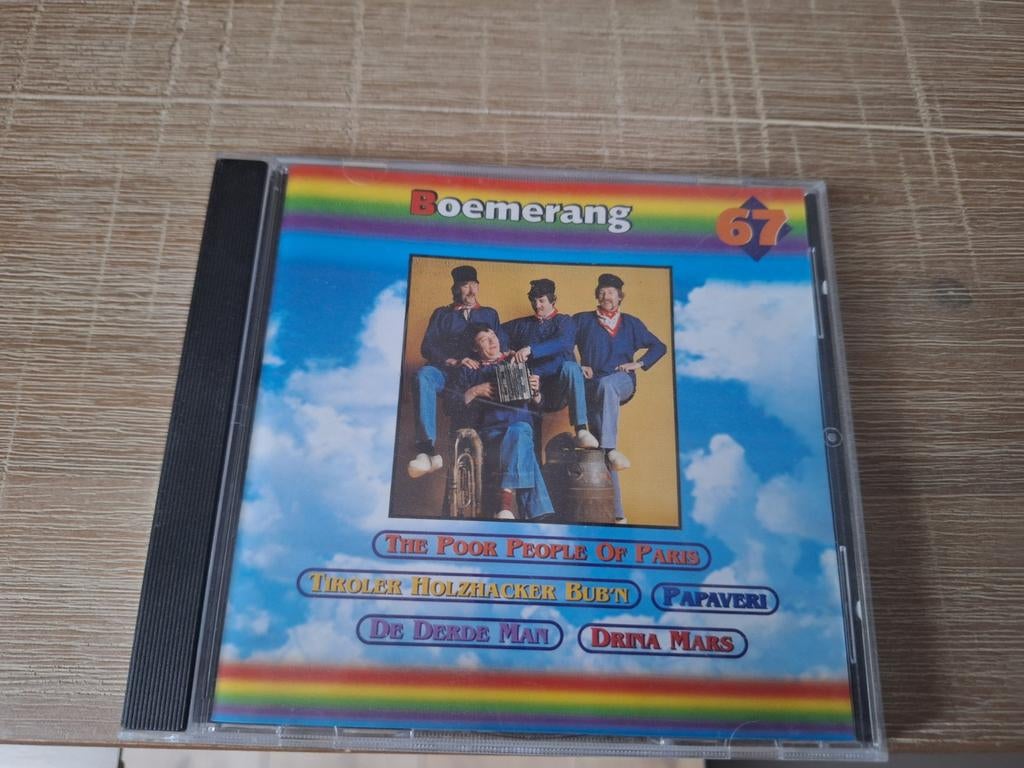 In goede staat: Cd van Boemerang, Cd's en Dvd's, Ophalen of Verzenden, Zo goed als nieuw, Levenslied of Smartlap