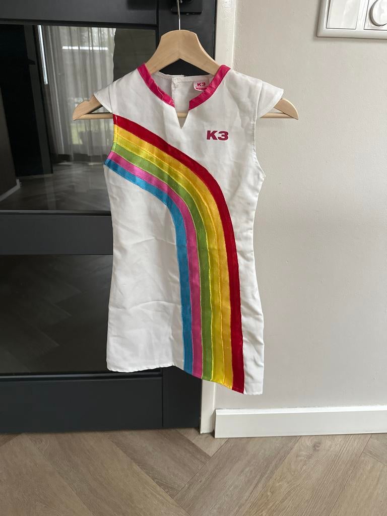 Leuk K3 regenboog jurkje maat 3-6 jaar, Kinderen en Baby's, Carnavalskleding en Verkleedspullen, Ophalen of Verzenden, Zo goed als nieuw
