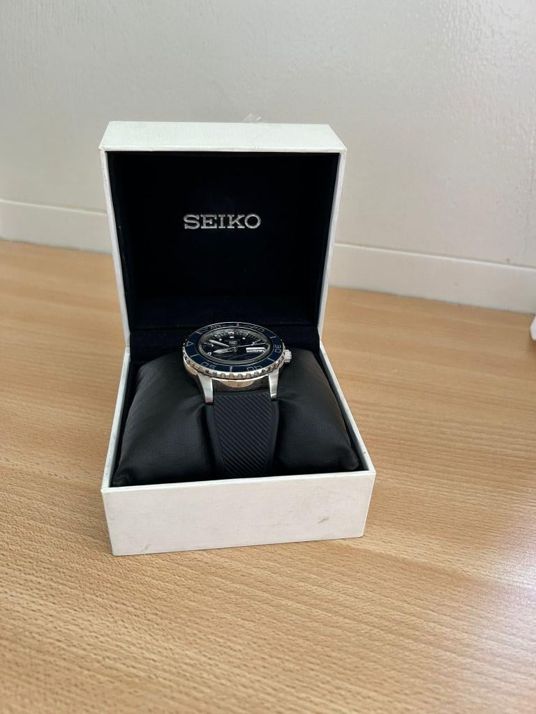 seiko SNZH53K1, Gebruikt, Staal, Polshorloge, Ophalen of Verzenden