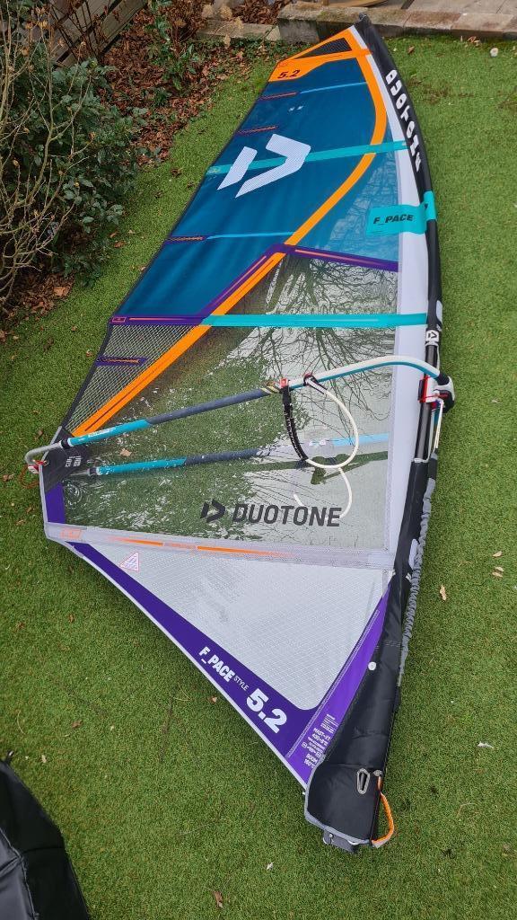 Duotone F Pace 5.2 uit 2023 (nieuwstaat), Watersport en Boten, Ophalen, 5 tot 7 m², Minder dan 250 cm, Zo goed als nieuw